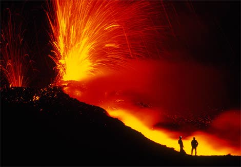 mount etna erupted