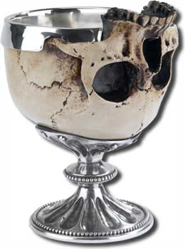 Britton skull goblets - similar to this, only real