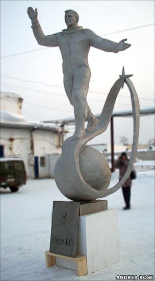 Yuri Gagarin statue