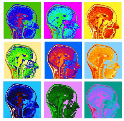 Andy Warhol for Neuroscientists I by Valerie van Mulukom