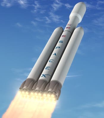 The SpaceX Falcon Rocket