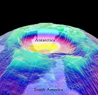 ozone layer antarctica
