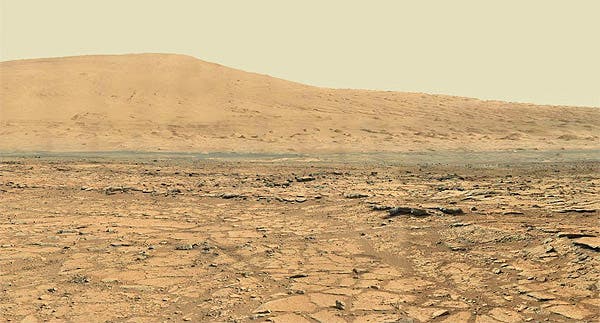 Mars panorama view