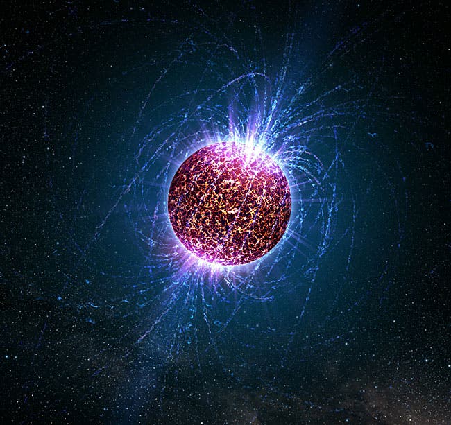 Image result for neutron star spinning