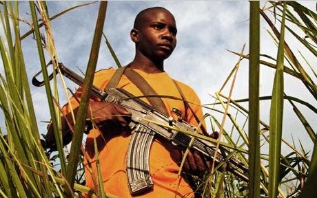 Civil wars in Congo have killed 5.4 million people in 10 years. Climate change could make future conflict more likely, say scientists. (c) AFP/GETTY