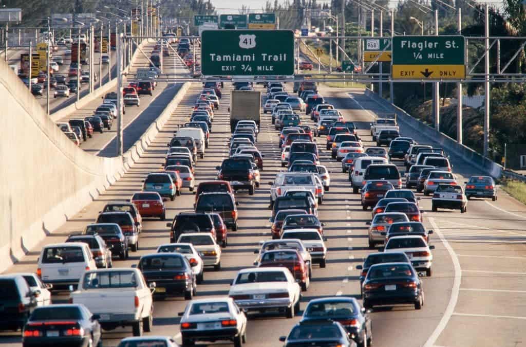 highway traffic jam