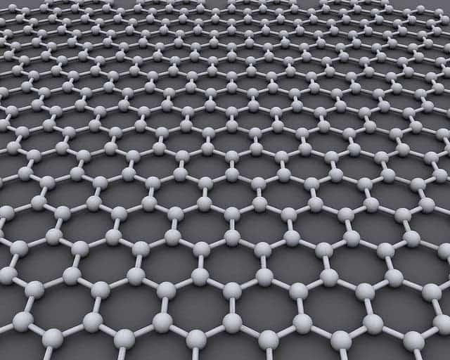 Graphene - a one atom thick layer of carbon. photo credit: CORE-Materials