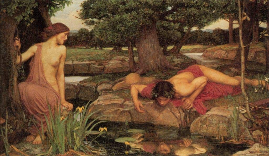 Echo and Narcissus (1903), a Pre-Raphaelite interpretation by John William Waterhouse