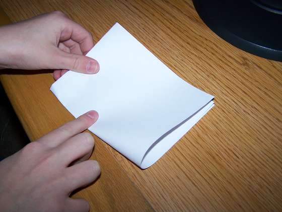 If you fold sheet of paper 103 its thickness will roughly be the size of Universe