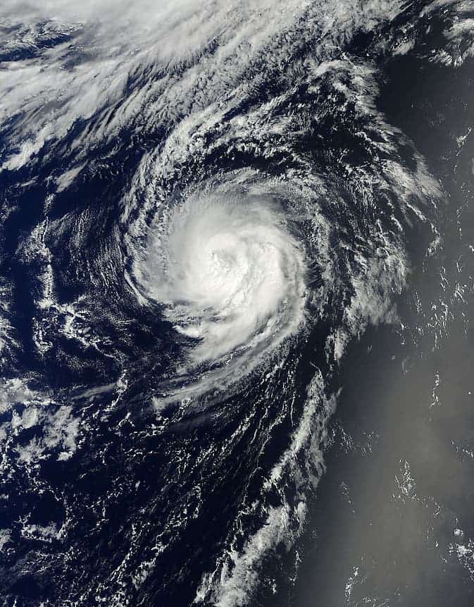 Hurricane Julio. Image via Wiki Commons.