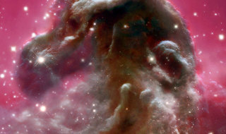The Horsehead Nebula: An example of cold, giant molecular cloud that forms stars Credit: Aldo Mottino & Carlos Colazo, OAC, Córdoba (Optical), Hubble Legacy Archive (Infrared)