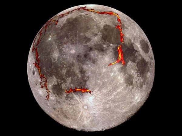 uried rift features, detected through gravity mapping, are seen superimposed on a full moon. Image credits: KOPERNIK OBSERVATORY/NASA/COLORADO SCHOOL OF MINES/MIT/JPL/GODDARD SPACE FLIGHT CENTER