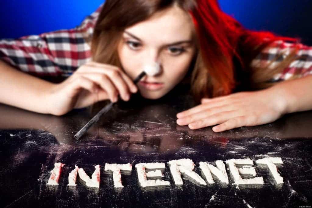 Internet addiction affects over 400 million people, study finds.