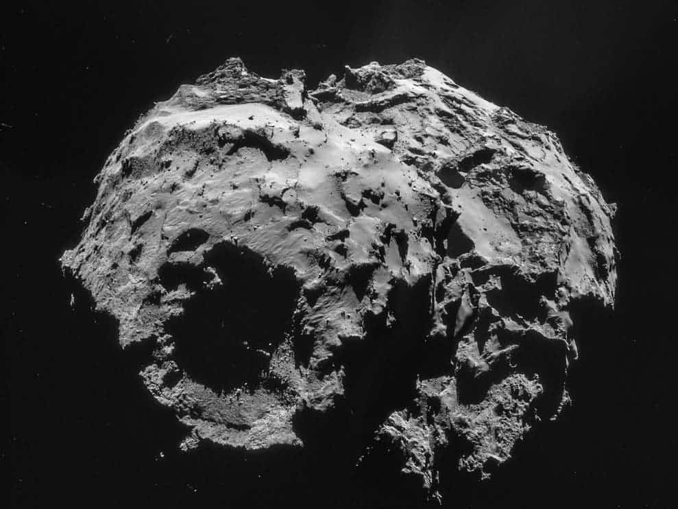 Rosetta's extremely interesting analysis raises even more questions than it answers. Image via ESA.