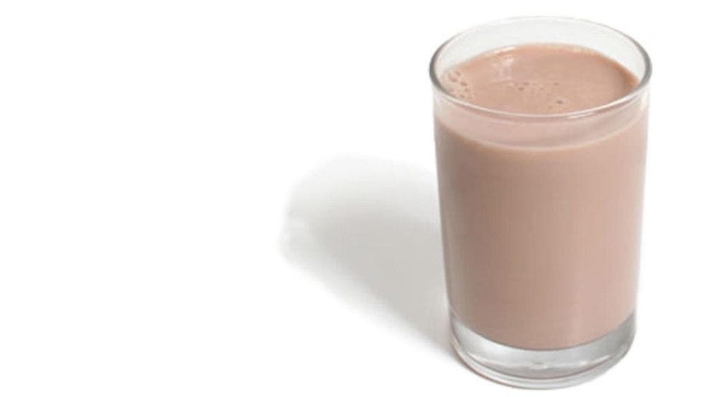Chocolate milk has added sugars and fats. Image via NBC.