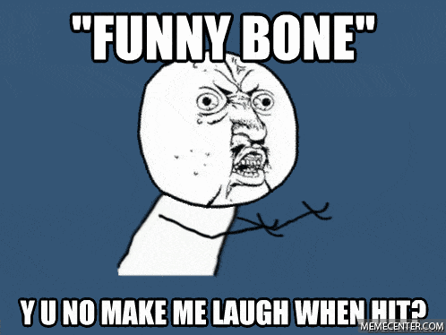 Why you get zapped when you hit your elbow - the hilarious funny bone