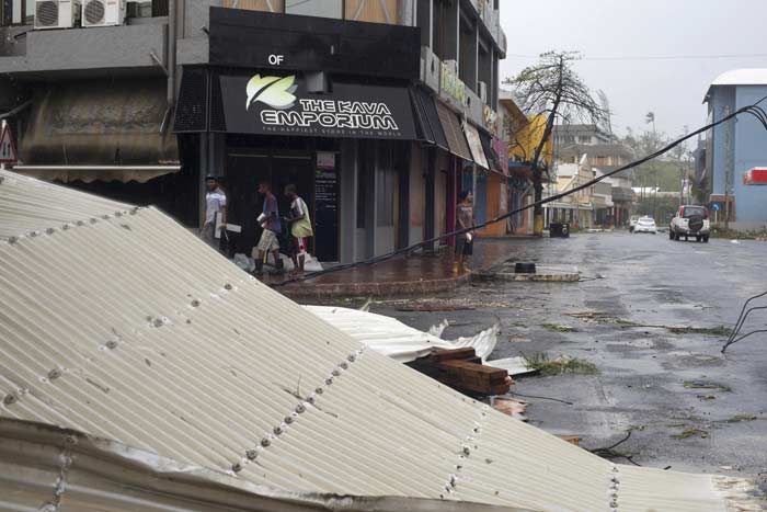 Vanuatu Pam cyclone