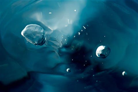 water in early universe