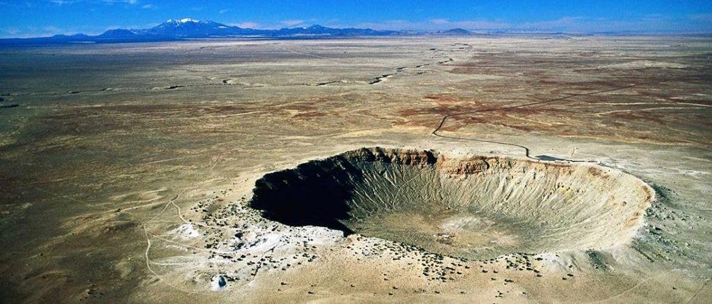 The Meteor Crater is 