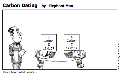 carbon dating comic