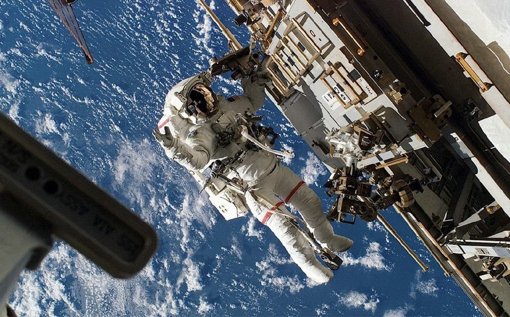 Spending time in space might thin your skin. Image credits: NASA.
