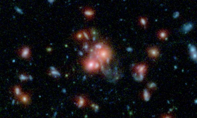 galaxy cluster star