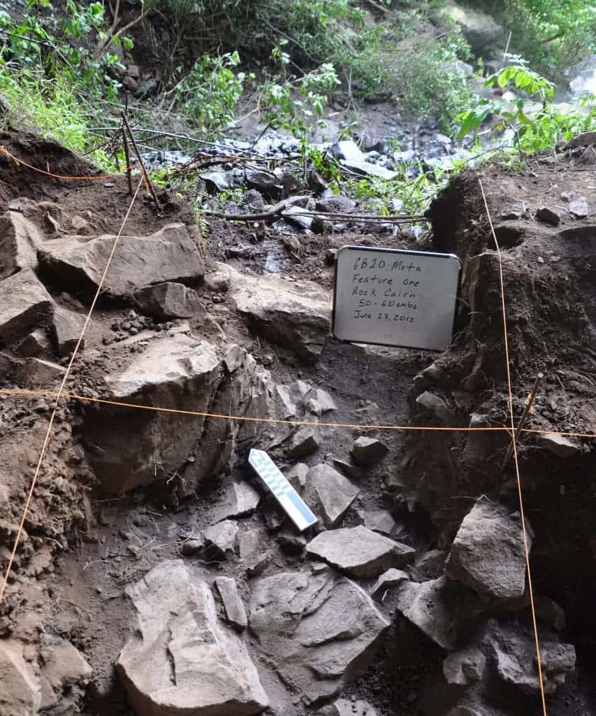The site from the Mota cave where the 4,500 Ethiopian man was found. Image: Kathryn and John Arthur
