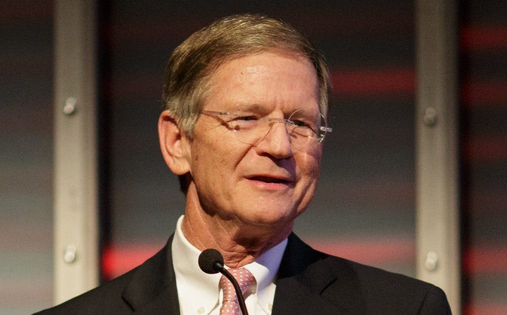 U.S. Rep. Lamar Smith, speaking on Sept. 29 at National Geographic Society headquarters in Washington