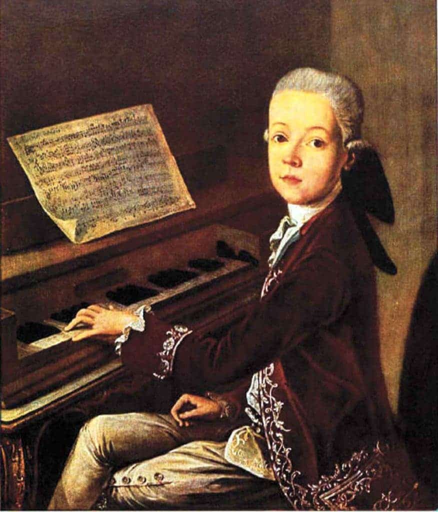 Young Mozart.