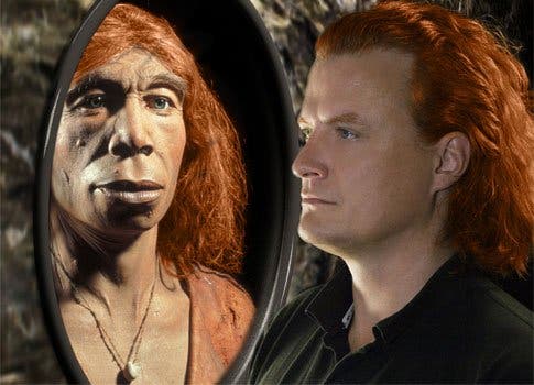 Red hair and fair skin are also thought to have been inherited from Neanderthals. [Image Source: BBC News