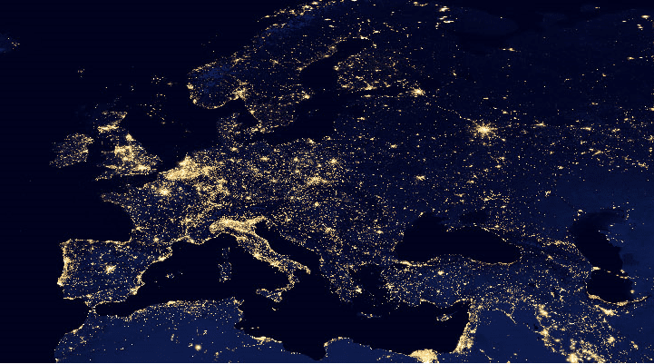 europe-at-night