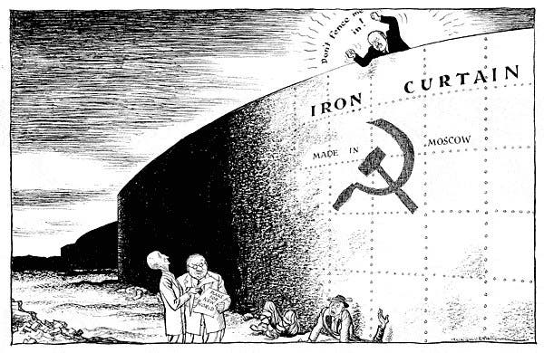 Image result for iron curtain
