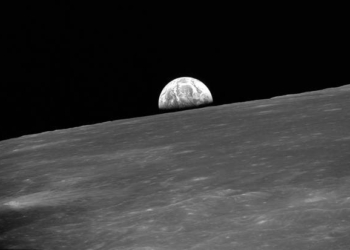 A photo snapped by the Apollo 10 crew. Image via NASA.