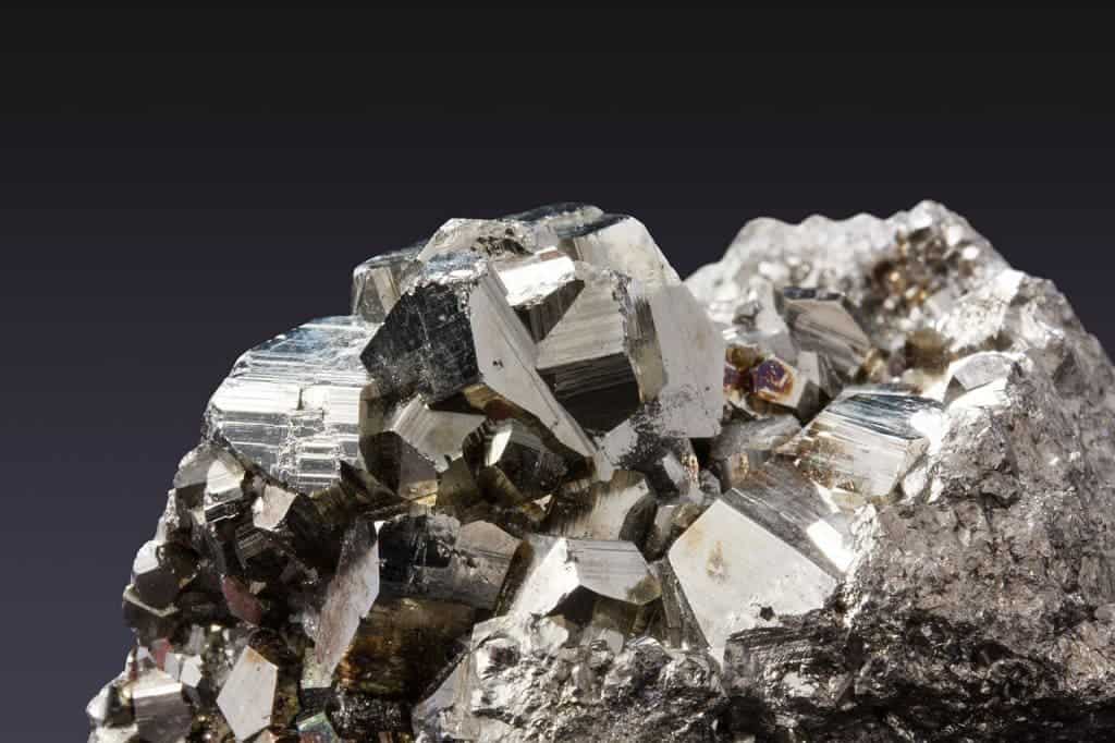 Pyrite, a common mineral. Image: Pixabay