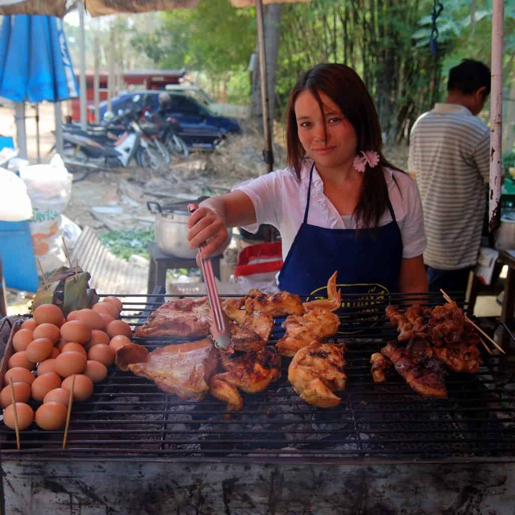 A female vendor in Thailand. Photo by Takeaway.