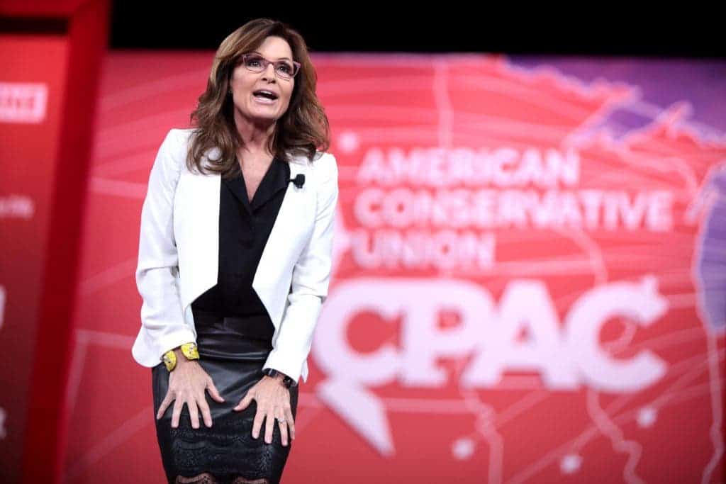 Palin Speaking at the American Conservative Union. Photo by Gage Skidmore.