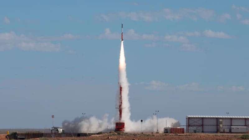 The experimental rocket, called HiFiRE 5B, hit targeted speeds of Mach 7.5 (9,200kmph).
