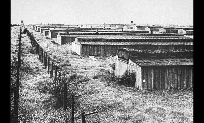 The Majdanek prisoner camp, after liberation.