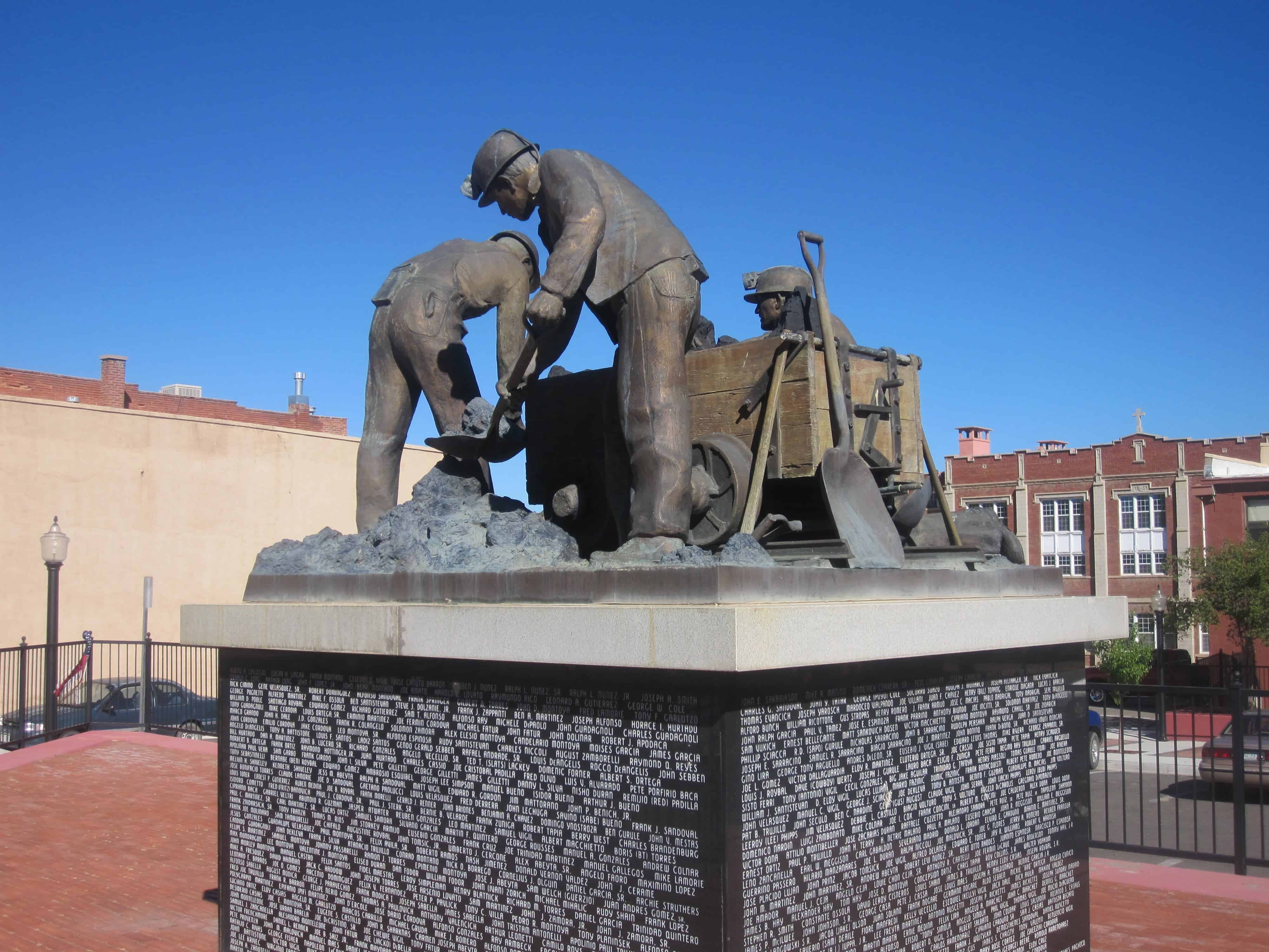 A coal mining monument in Colorado. Credit: Wikimedia Commons