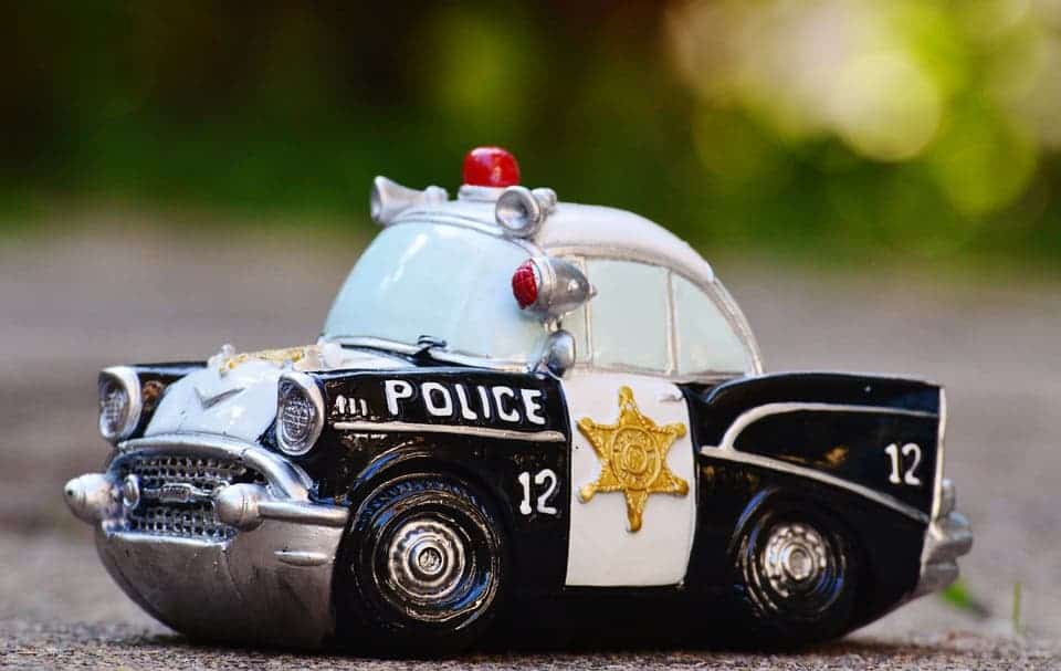 Or adorable toy police cars.
Image via pixabay