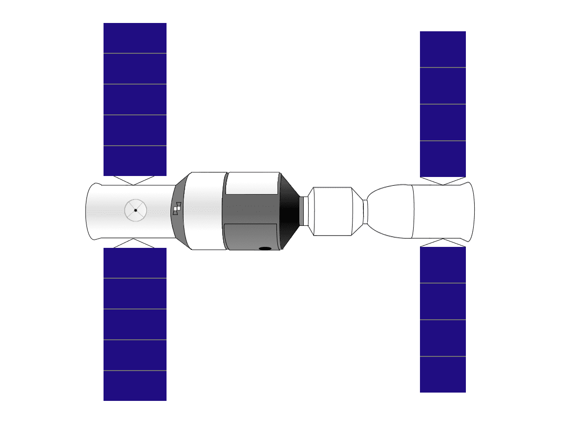 A simple drawing of the Tiangong 1.