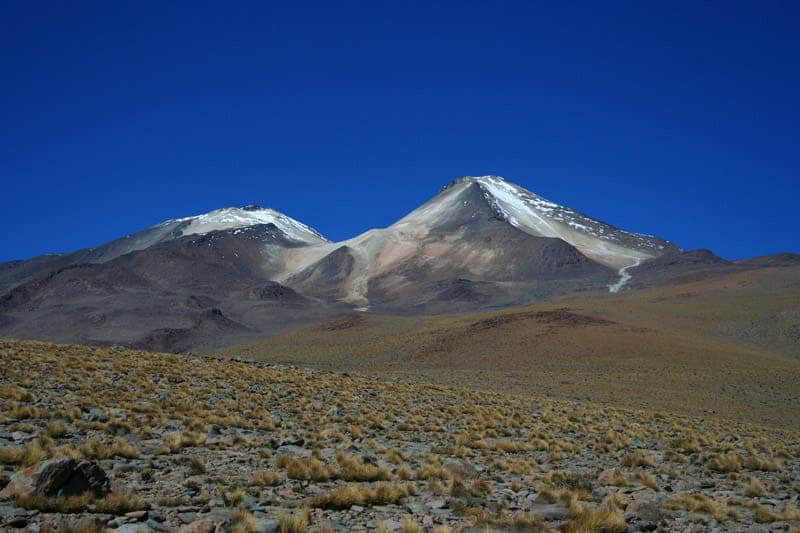 The Uturuncu volcano in the Andes, in Bolivia. Image by Ceky.