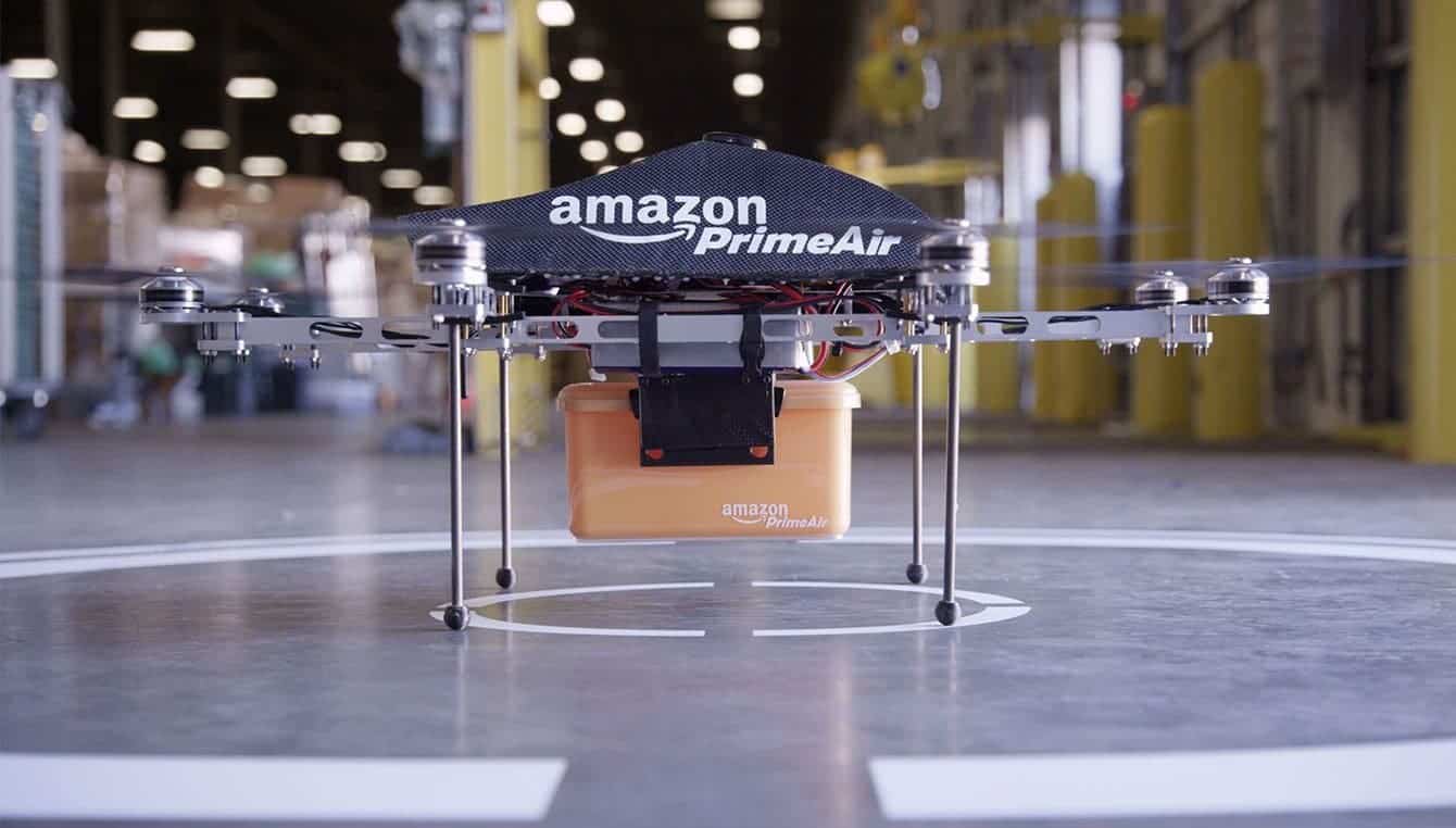 Amazon's drones - coming soon to a house near you. If you live in the US, UK, or Israel that is.