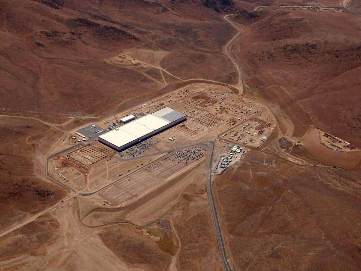 What Gigafactory-1 -- Tesla’s battery plant outside Reno -- looks like now. When completed it will cover 15 million square feet which will make it the building with the largest footprint in the world. Credit: Tesla.