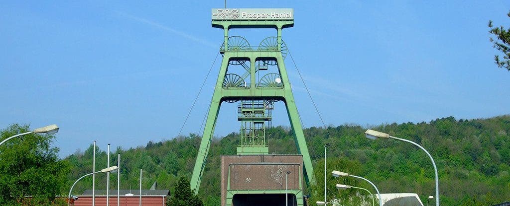 The mine near the city of North-Rhine Westphalia. Credit: Wikimedia Commons.