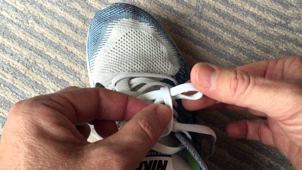 loose shoelace