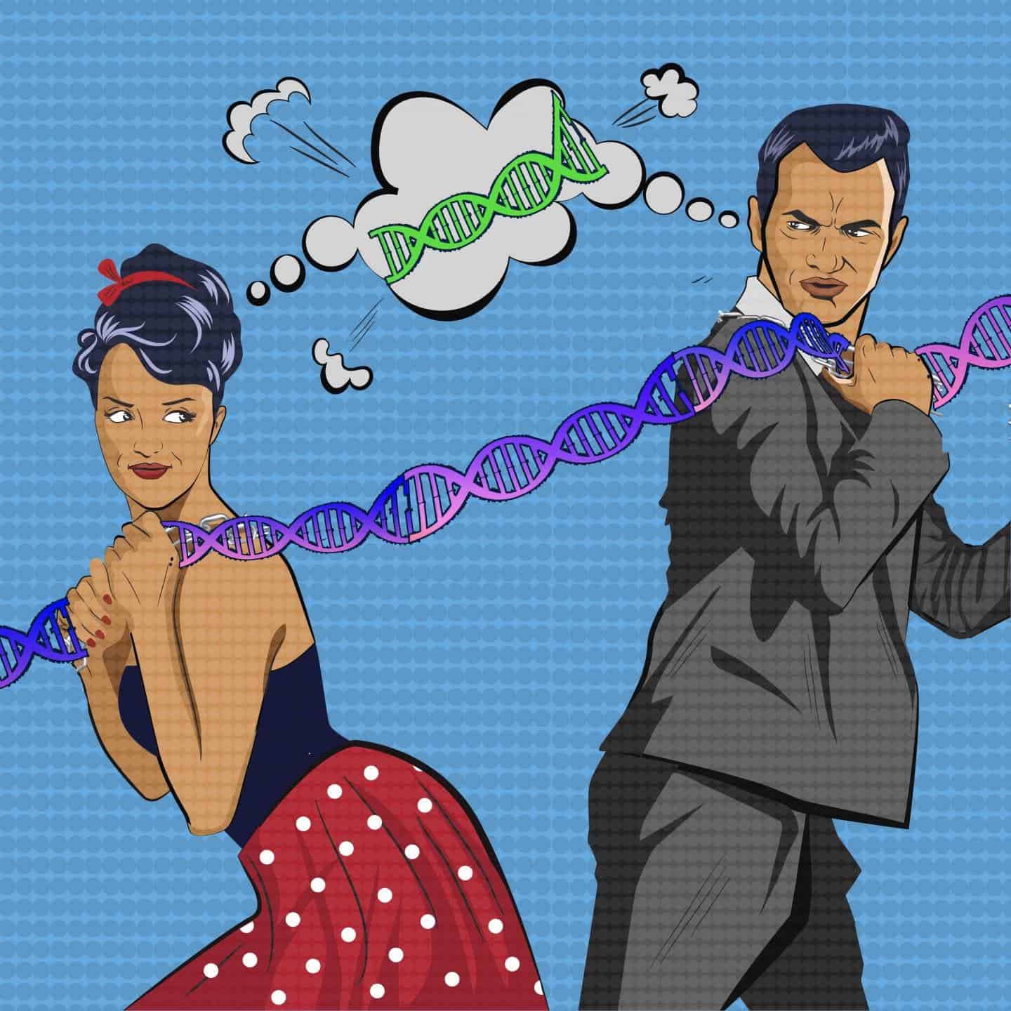 6500 genes are expressed differently in men and women. Image credits: Weizmann Institute of Science.