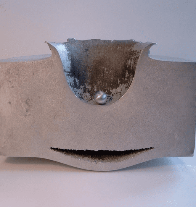 ESA space debris studies, an impact sample. This is the kind of damage even a small projectile can cause. Image credits: ESA.