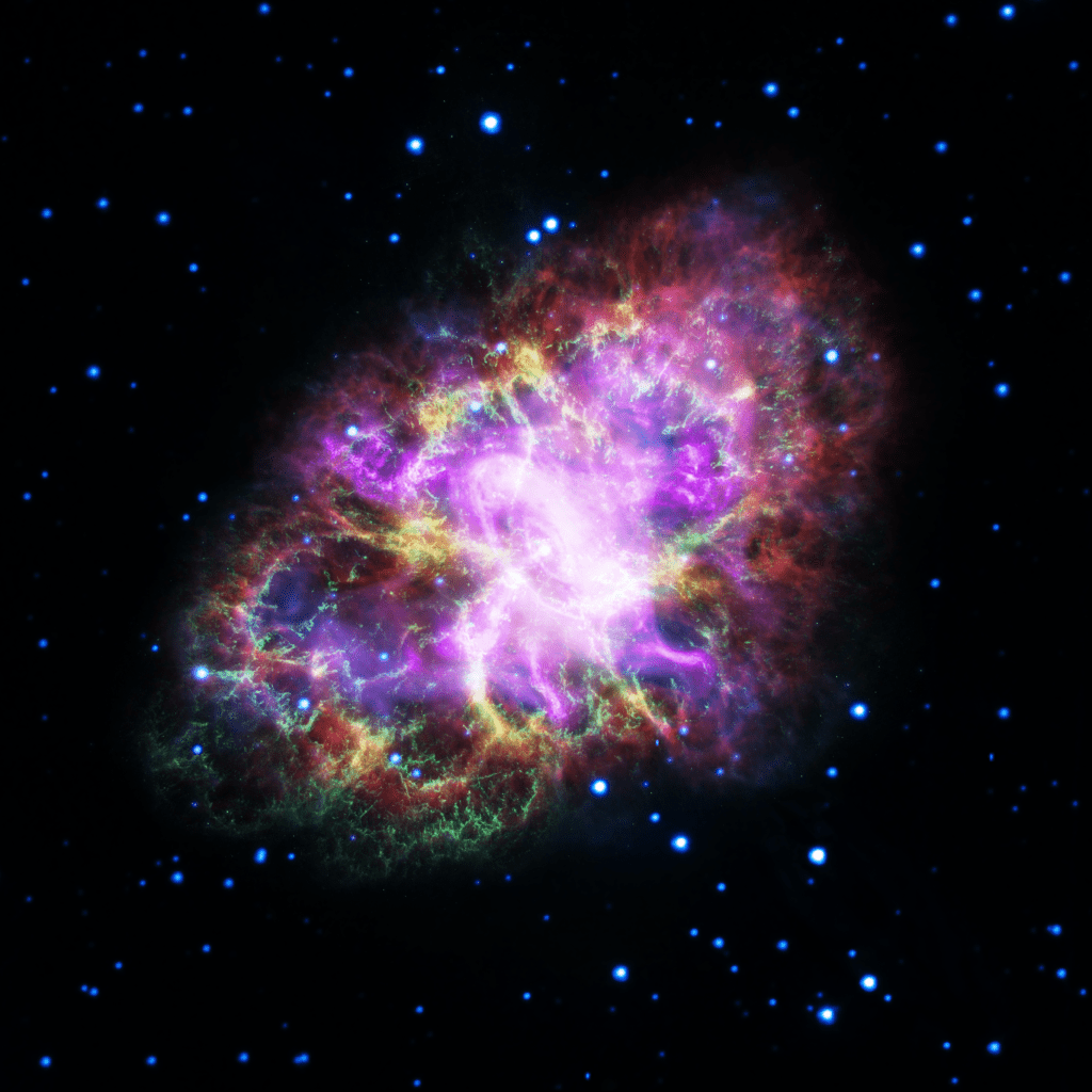The Crab Nebula.