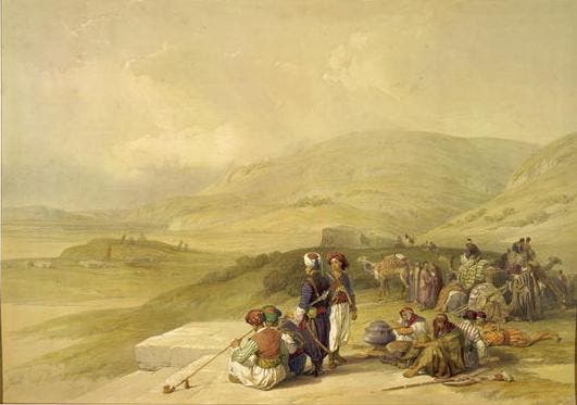 Jacob's Well 1839. Credit: Wikimedia Commons.